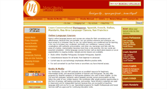 Desktop Screenshot of marialanguages.com