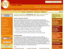 Tablet Screenshot of marialanguages.com